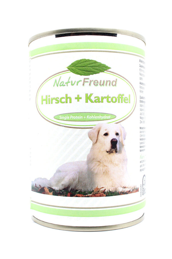 NaturFreund Hirsch + Kartoffel
