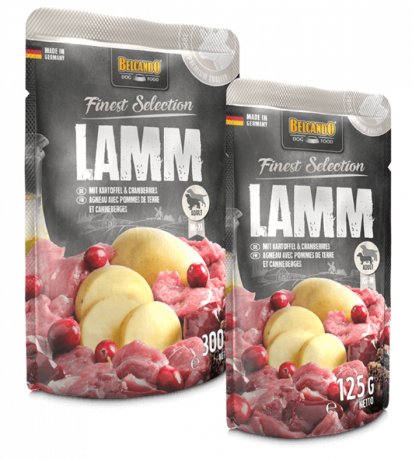 BELCANDO® Lamm mit Kartoffeln & Cranberries 125g