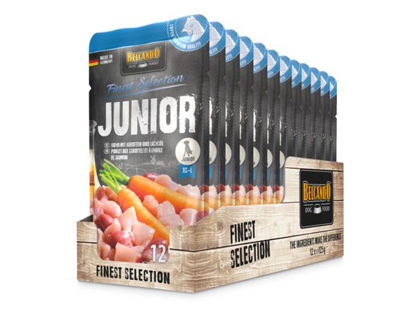 BELCANDO® Junior Huhn mit Karotten 125g
