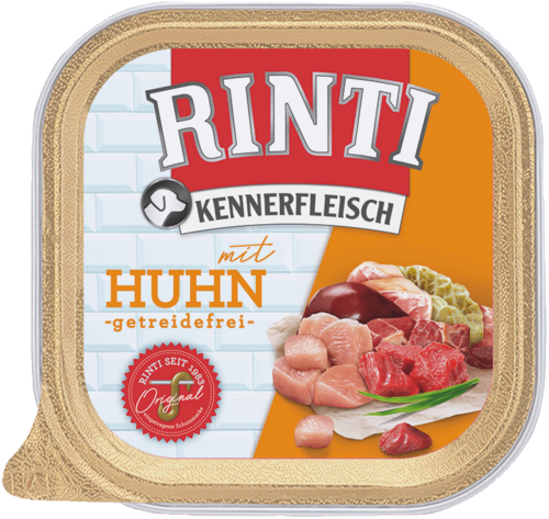 Rinti Kennerfleisch Schale Huhn 300g